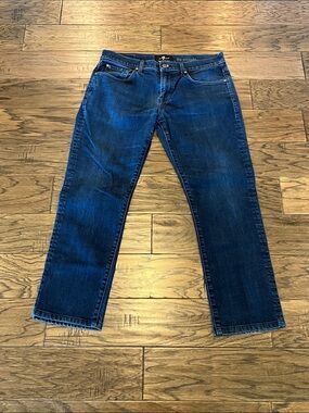 7 For All Mankind Luxe Performance The Straight Size 34